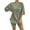 Green, variant on 2 Piece Outfits for Women with Pockets Summer Casual Loose Crew Neck Short Sleeve T-Shirt Workout Sports Shorts and Tops Set for Women Beige M