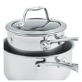 thumbnail image 3 of HENCKELS Real Clad Pot Set, 10 Piece Stainless Steel, Ceramic Coating, 3 of 4
