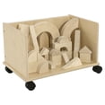 thumbnail image 4 of Wood Designs Contender Block Cart Toy Organizer, 4 of 4