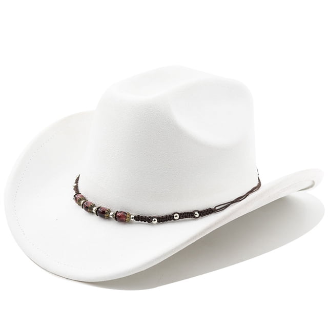Western Cowboy Hat Curved Brim For Outdoor Adventure Travel Riding Country Style Craftsmanship All-Season Comfort Functional Design for Casual Wear