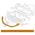 thumbnail image 3 of CAPA For 13-14 Civic Sedan Front Grille Trim Grill Molding Garnish 71122TR3A01, 3 of 5