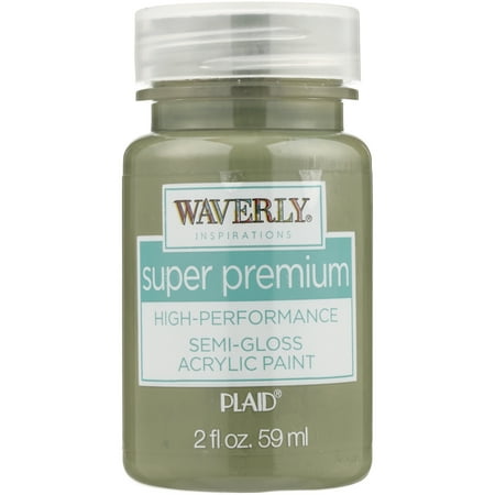 Waverly Inspirations Super Premium High-Performance Semi-Gloss Acrylic Paint, 2 Fl. Oz.
