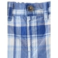 thumbnail image 3 of The Children's Place Baby & Toddler Boys Pull On Plaid Chino Shorts, Sizes 6M-5T, 3 of 4