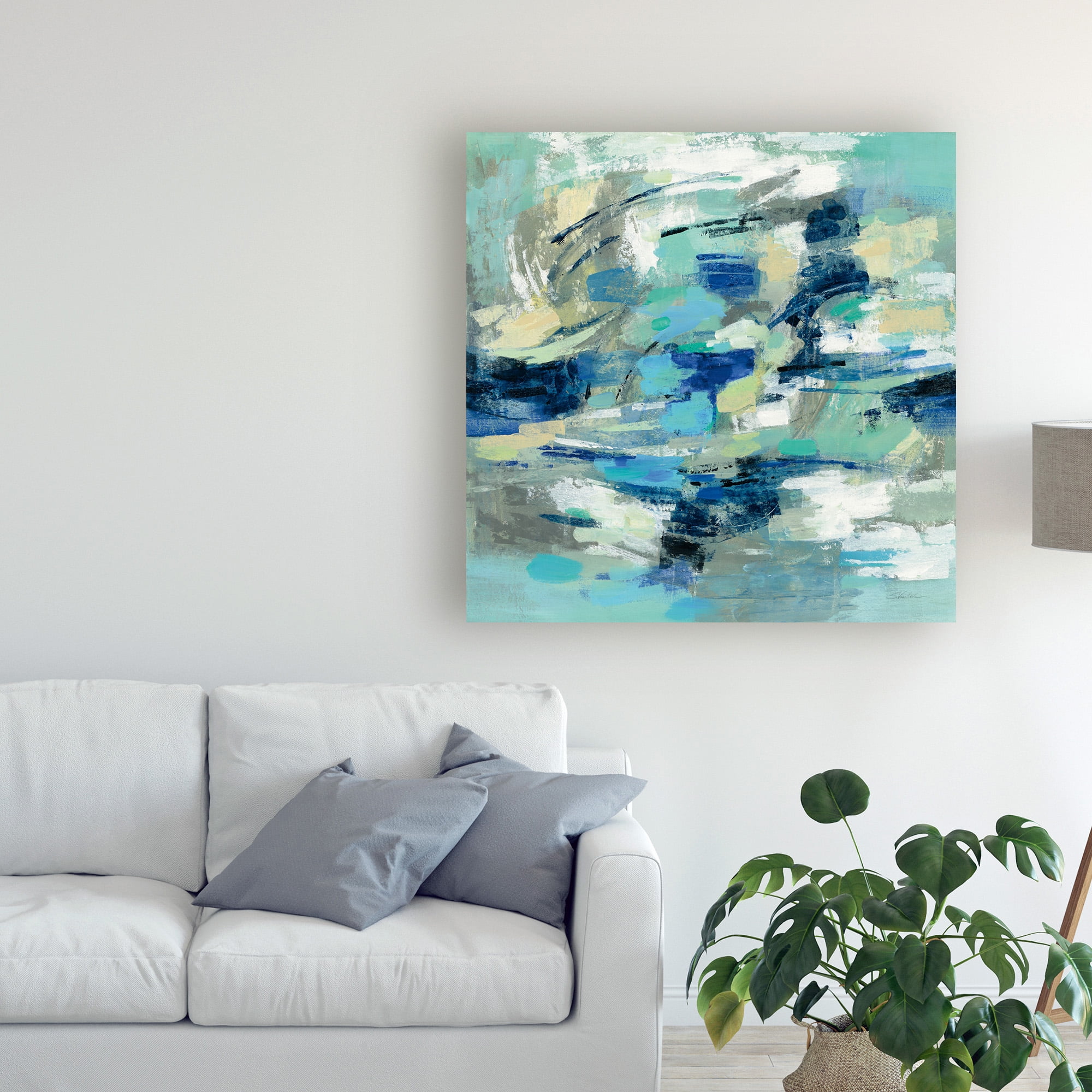 Trademark Fine Art 'Unexpected Wave' Canvas Art by Silvia Vassileva