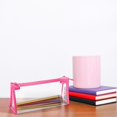 thumbnail image 5 of Lksixu Pencil Case Durable Pencil Pouch Transparent Triangular Pencil Case Stationery Storage Bag Student Large Capacity Zipper Storage Bag Stationery Organizer Travel Cosmetic Storage Bag, 5 of 5