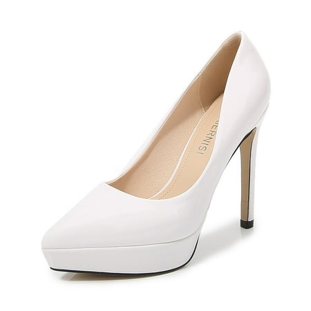 

European And American Pointed Catwalk Fashion Shoes Professional Stiletto Heels