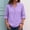 Purple, variant on Pxiakgy Women's Long Sleeve Tops Henley Shirts Casual Trendy Button T Shirts 2025 Summer Basic Tunic Ladies' Autumn and Winter Fashionable Casual V Neck Button Loose Long Sleeved Shirt Top Beige L