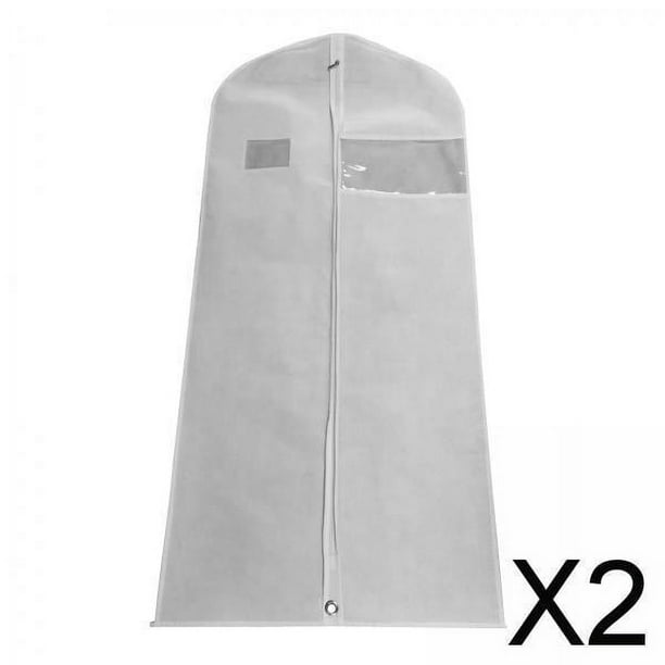 2x Bolsas para Ropa Bolsa para Trajes Bolsa para Vestidos Disfraces de Baile Funda para Trajes Funda para Ropa Funda para Trajes de Hombre Bolsa de piezas