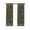 Dark Brown, variant on Sage Green Floral Blackout Curtains 84 Inches Length, Ethnic Tribe Abstract Art Flowers Window Treatment Thermal Insulated Drapes for Bedroom Living Room 2 Panels 84x84 Inches