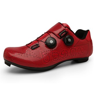 Bucklos B718 Cycling Shoes Mens Black Red Dial Fit MTB Road Bike Athletic New 39 s-l400.jpg main image 2