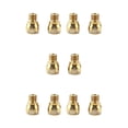 thumbnail image 2 of Adaptadores extensores de pedal Wosthever Fixie tornillos de extensión dorados Type2 NO2, 2 of 6