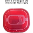 thumbnail image 2 of Contenedor Para Residuos Punzocortantes Biológicos Infecciosos Punta Belleza 1 Litro, 2 of 5