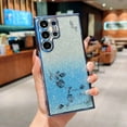 thumbnail image 4 of for Samsung Galaxy S23 Ultra Glitter Clear Case for Women Girls Cute Flower Bling Sparkle Luxury Plating Full Lens Camera Protection Phone Cover for S23 Ultra 5g 6.8" 2023 (Sierra Blue), 4 of 8