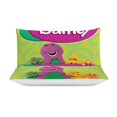 thumbnail image 4 of Barney And Friends Kids 3 Piece Bedding Set, Super Soft Printed Comforter Cover Sets with 1 Duvet Cover and 2 Pillowcase, Bedroom Decor Gifts for Boys Girls Teens Adult 79"x90", 4 of 8