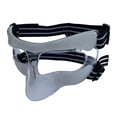 thumbnail image 1 of Mascarilla deportiva con protección para la nariz, duradera, transparente, para baloncesto 15cmx9cm, 1 of 9