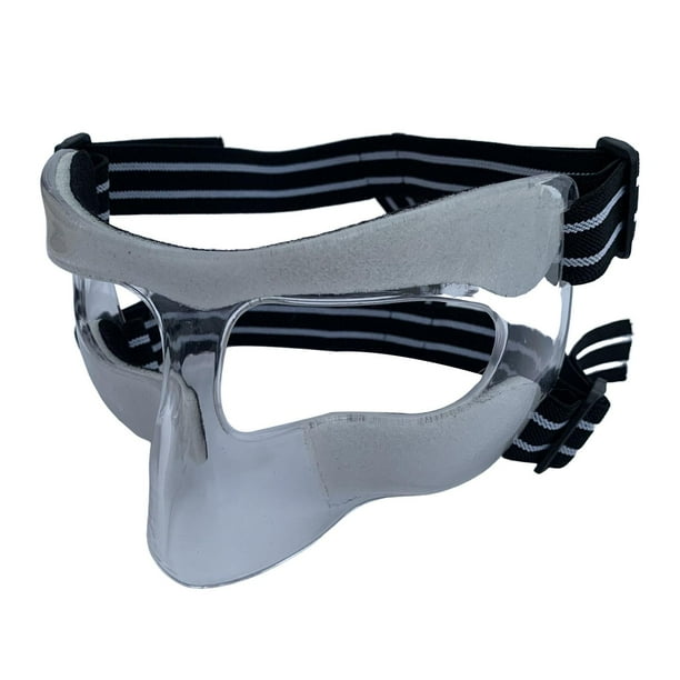 Protector facial para nariz rota, protector , máscara de baloncesto duradera, máscara deportiva para hombres, mujeres, , fútbol, gimnasio 15cmx9cm Sunnimix Protector de nariz de baloncesto
