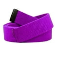 thumbnail image 1 of Replacement Canvas Web Belt 1.25 Military Width Black Tip Medium Purple, 1 of 3
