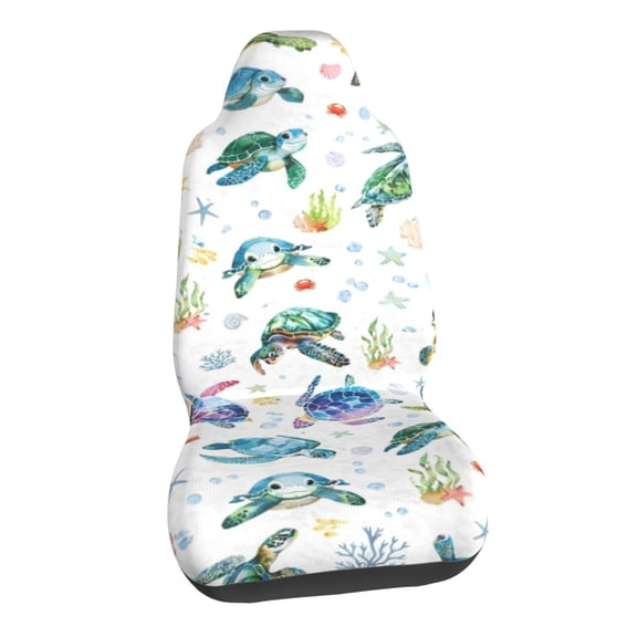 Sea Turtle Car Seat Covers Stretch Car Seat Protectors Universal Fit