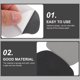 thumbnail image 3 of 8 pegatinas cómodas para el talón, almohadillas prácticas para el talón de las zapatillas, parches para zapatos, 3 of 6