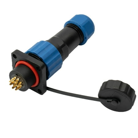 

RANMEI SP16 Square Panel Mount IP68 Waterproof Plug & Socket Circular Connector 2-9pin