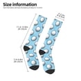 thumbnail image 2 of Gaeub Balles de Golf 1 Imprimé Chaussettes Extensibles Tube Haut pour Hommes Femmes Adolescents, Chaussettes de Softball Soccer pour Randonnée, Sport, 2 of 6
