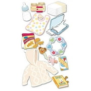 Jolee's Boutique Dimensional Stickers, D
