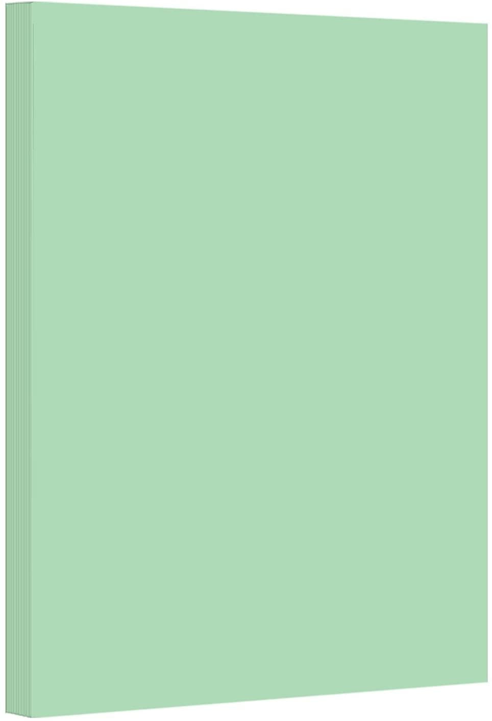 Pastel Color Paper 5 Assortment Colors of 80 Each/Pink, Green