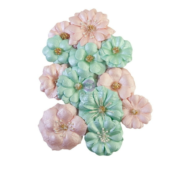 Prima Marketing Mulberry Paper Flowers-Pastel Dreams/Magic Love