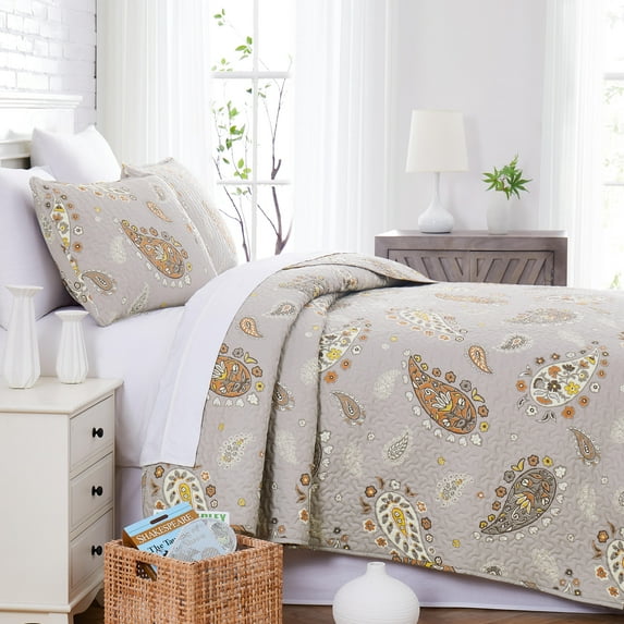 Vintage Paisley Oversized Premium Collection Quilt Set