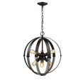 thumbnail image 3 of Golden Lighting 7001-6P ABZ Six Light Pendant, 3 of 7