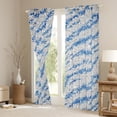 thumbnail image 3 of Homewish Tiger Stripes Curtains Pack of 2 (42x84 Each),Jungle Animal Curtains Blackout,Blue Gray Bedroom Curtains For Gir Boy,Super Cozy Room Decor, 3 of 6