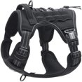 thumbnail image 1 of Dog Harness for Dogs Adjustable Pet Harness Reflective K9 Working Training Easy Control Pet Vest Military Service Dog Harnesses ShopWise Round, 1 of 11
