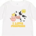 thumbnail image 4 of Inktastic I Love Farming- Farm Animals Boys or Girls Long Sleeve Toddler T-Shirt, 4 of 5