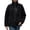 Black, variant on Winter Coat Mom Cozy Thicken Coats Zip Up Fleece Sherpa Jacket For Women