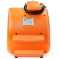 thumbnail image 7 of Dryser Air Mover Carpet Dryer 2 Speed 1/2 HP Industrial Floor Fan - Orange Carpet Drying Fan Floor Blower, 7 of 7