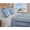 Bay Stripes 3pc Set King, Quilted