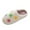 C, variant on VBARHMQRT Dearfoam Slippers Women Black Couples Men Women on Furry Flat Home Winter Round Toe Keep Warm Prints Slippers Shoes