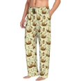 thumbnail image 6 of Salouo Snail With Mushrooms Print Pajama Pants for Men, Lounge Pants Elastic Waistband Casual Men's sleepwear Loungewear Sleep Pajama Pant -XX-Large, 6 of 7