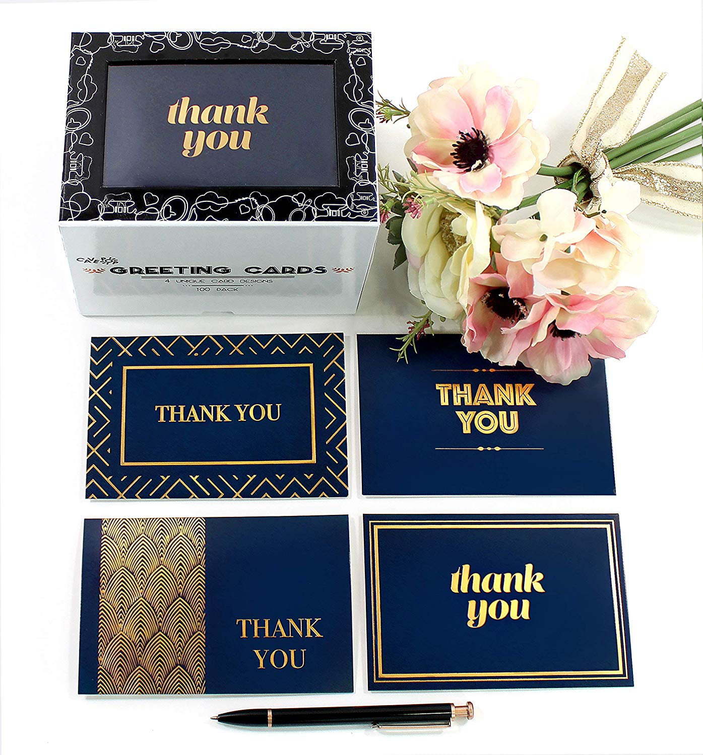 Thank You Cards Package Of 100      5901-2pk 