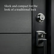 Level Lock Smart Lock, Keyless Entry, Smartphone Access, Bluetooth Enabled, Works with Apple HomeKit - Matte Black