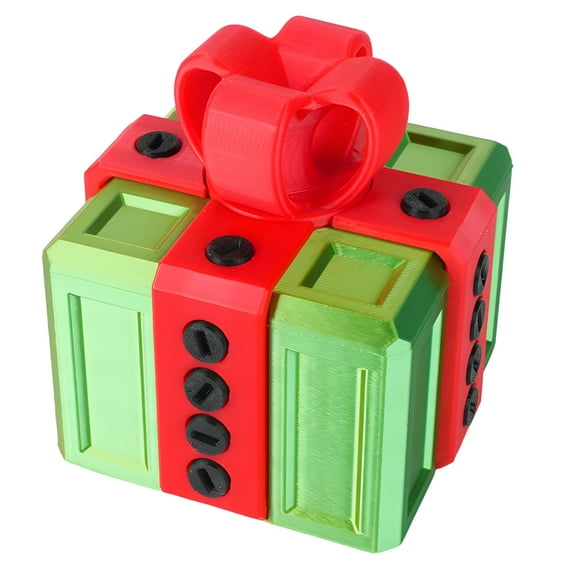 BESTSKY Funny 3D Annoying Gift Box with Screws,Christmas Stocking Stuffers,Surprise Prank Puzzle Christmas Gag Gifts,Prank Gift Box for Christmas,Birthday,Holiday,Valentine's Day,Multicolor1