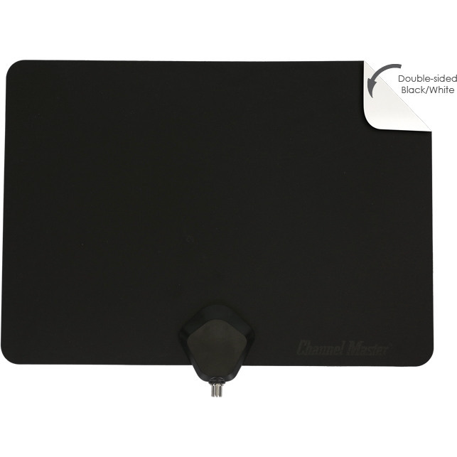 Channel Master Cm-4001hdbw Flatenna Duo 35 Indoor Antenna