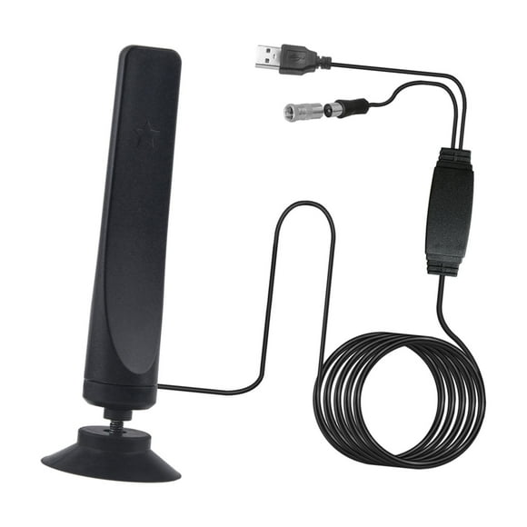 Antena de TV portátil Sunnimix 50 millas 1080P con amplificador