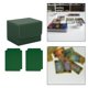 thumbnail image 4 of Caja de baraja de cartas coleccionables, álbum, contenedor resistente, tarjetas deportivas, funda, soporte para tarjetas verde shamjiam Estuche para baraja de cartas coleccionables, 4 of 6