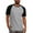 Gray, variant on fatyb Mens Casual T-Shirts Summer Short Sleeve Color Block Tee Tops Crew Neck Summer Tshirts for Men