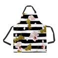 thumbnail image 1 of EREHome motorcycle graphic design Apron with Pockets for Women Men, 1 of 2