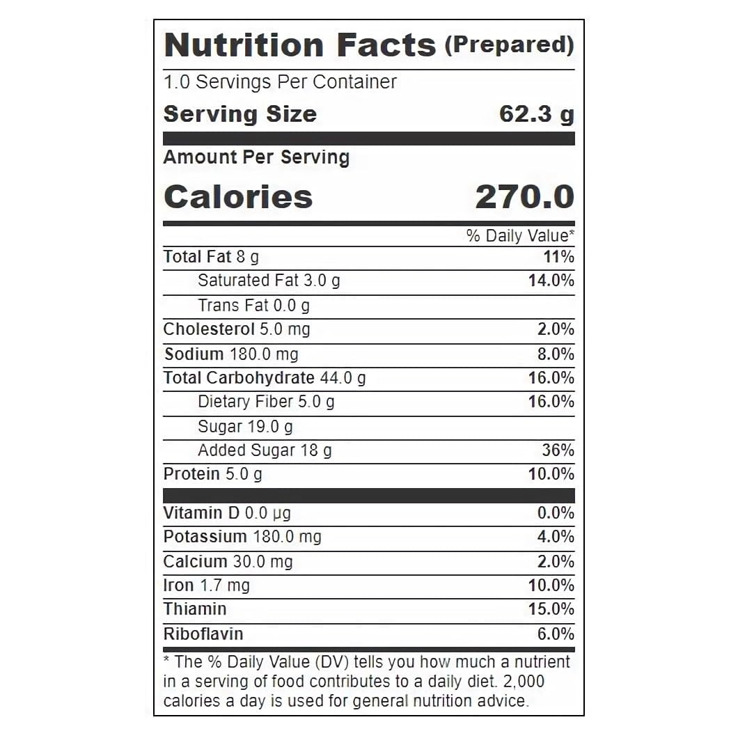 Rich's Ubr Oatmeal Chocolate Chip Granola Cookie Bars School Snacks | 2.2 Ounce | Pack of 12