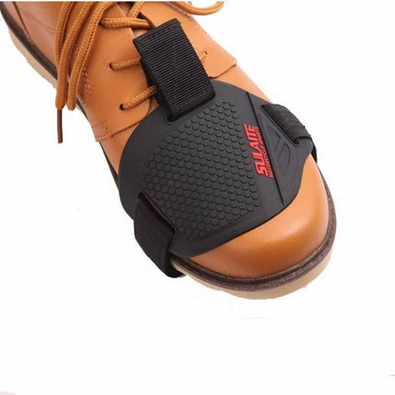 Motorcycle Shift Pad Motorbike Protective Gear Shift Pad Shoes Motorcycle Shoe Cover Boots Scuff Protector Shifter Guards