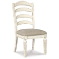 thumbnail image 5 of Signature Design by Ashley Realyn Dining Room Upholstered Chair, Set of 2, Antique White, 5 of 7