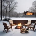 thumbnail image 5 of Gao Ge Heavy Duty Hexagon Firewood Storage Racks for Indoor/Outdoor, 5 of 5